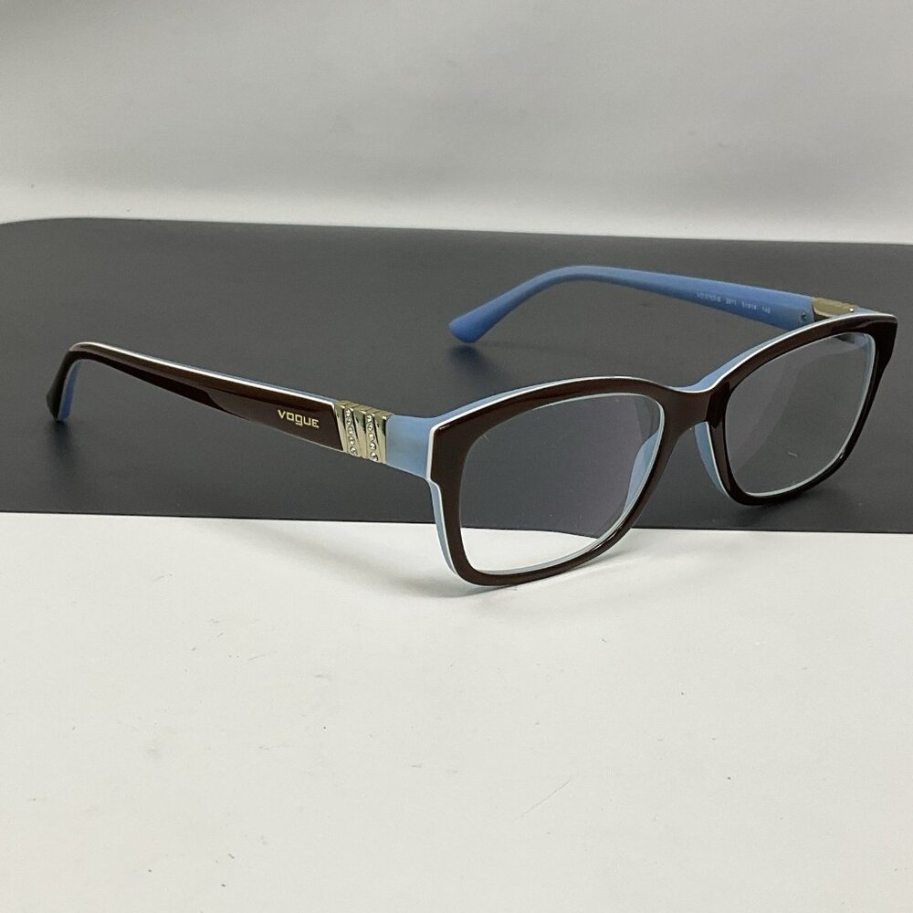 VOGUE VO2765-B 2011 Eyeglasses 51 16-140 Brown Gold Polished FRAMES ONLY